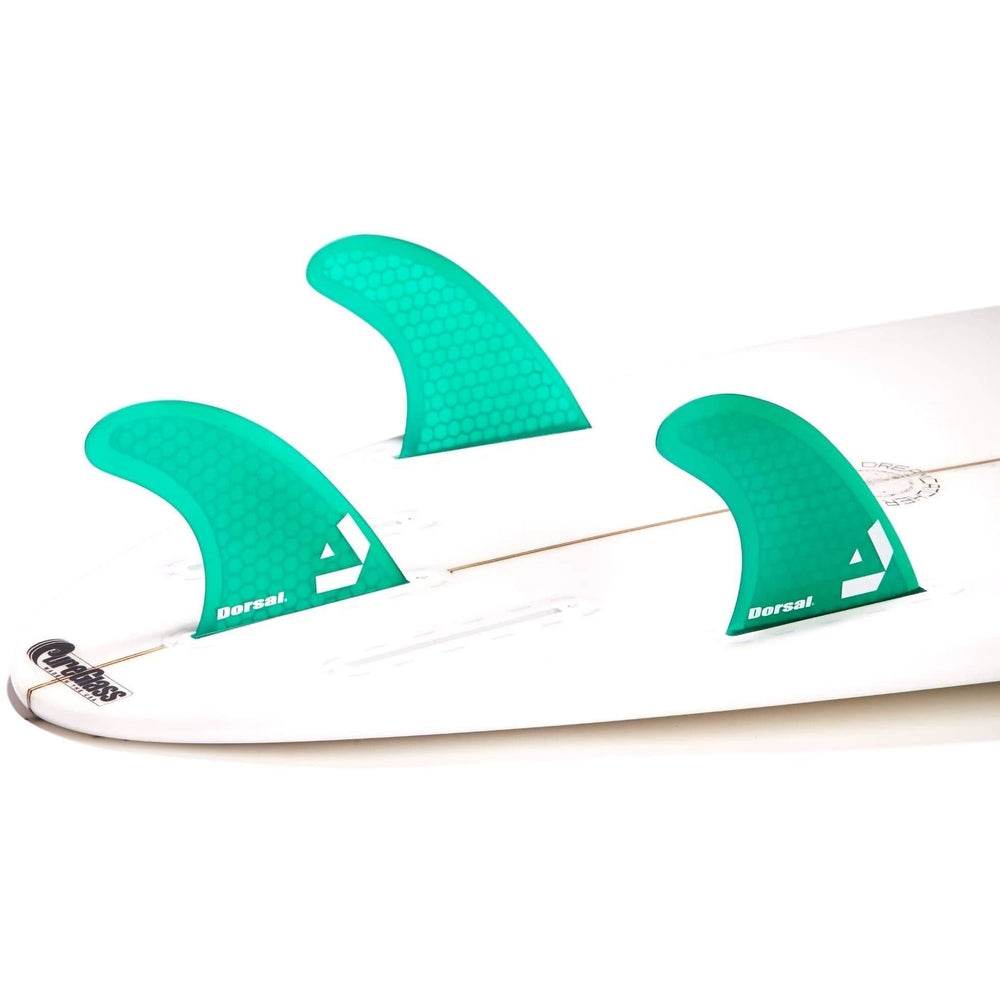 DORSAL Surfboard Fins Thruster 3 Set Future Compatible - One Revolver Surfboards