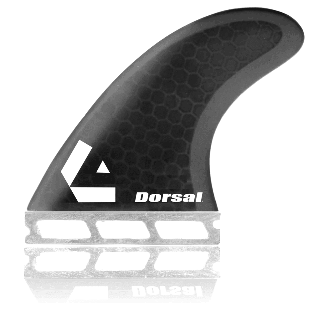 DORSAL Surfboard Fins Thruster 3 Set Future Compatible - One Revolver Surfboards