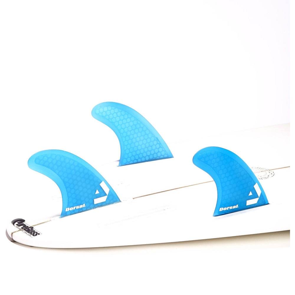 DORSAL Surfboard Fins Thruster 3 Set Future Compatible - One Revolver Surfboards