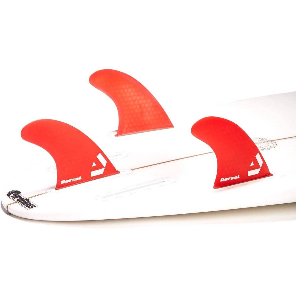 DORSAL Surfboard Fins Thruster 3 Set Future Compatible - One Revolver Surfboards