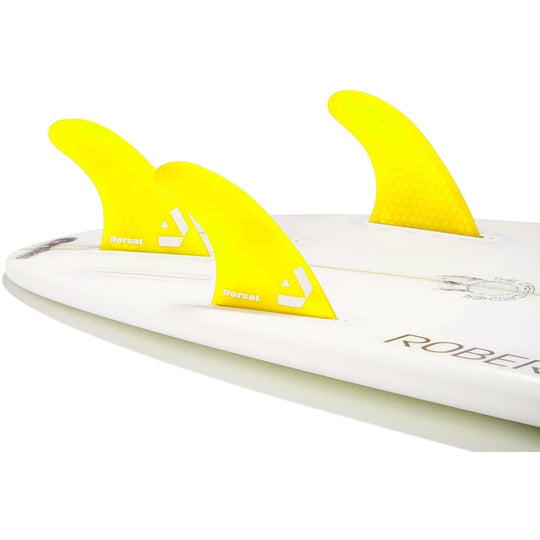 DORSAL Hexcore Futures Compatible 3-Fin Thruster Set