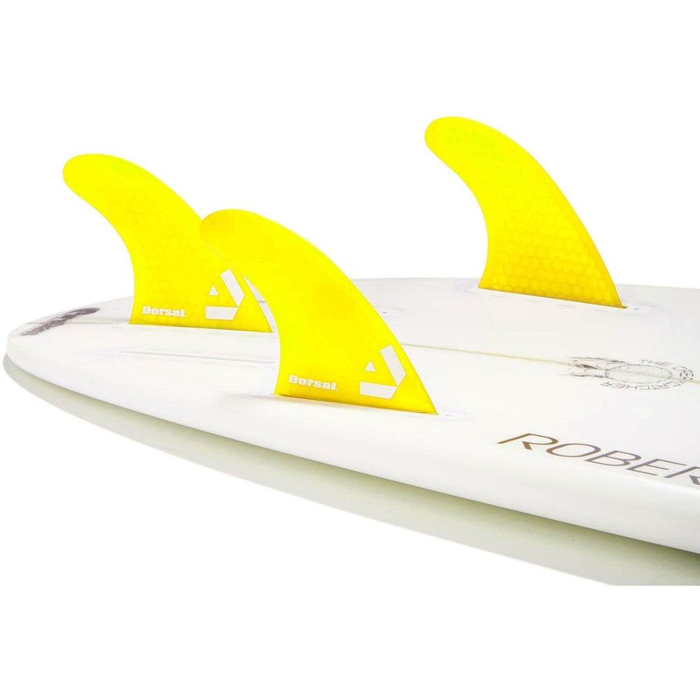 DORSAL Surfboard Fins Thruster 3 Set Future Compatible - One Revolver Surfboards