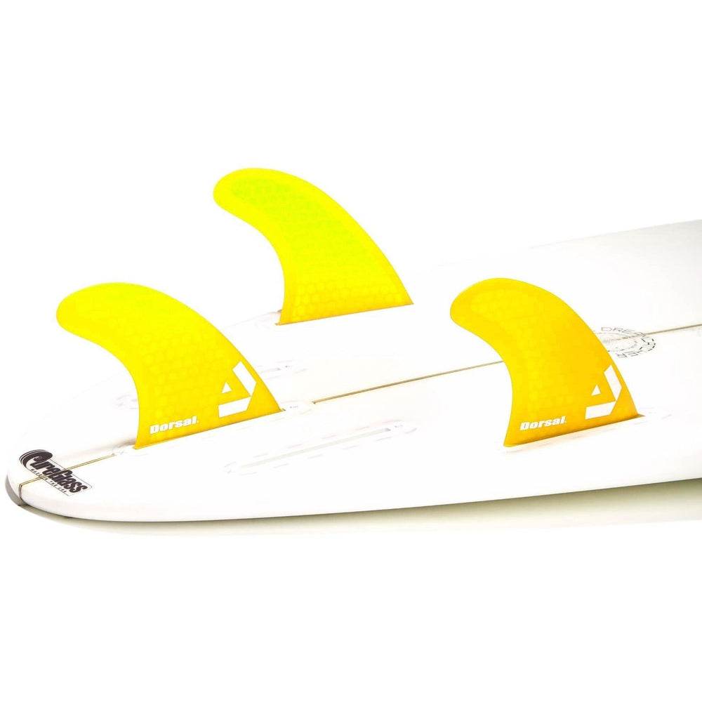 DORSAL Surfboard Fins Thruster 3 Set Future Compatible - One Revolver Surfboards