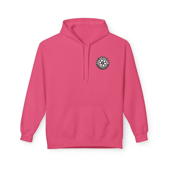 Smile Hoodie by One Revolver Surfboards – Unisex Midweight Fleece for Surf & Street - One Revolver Surfboards
