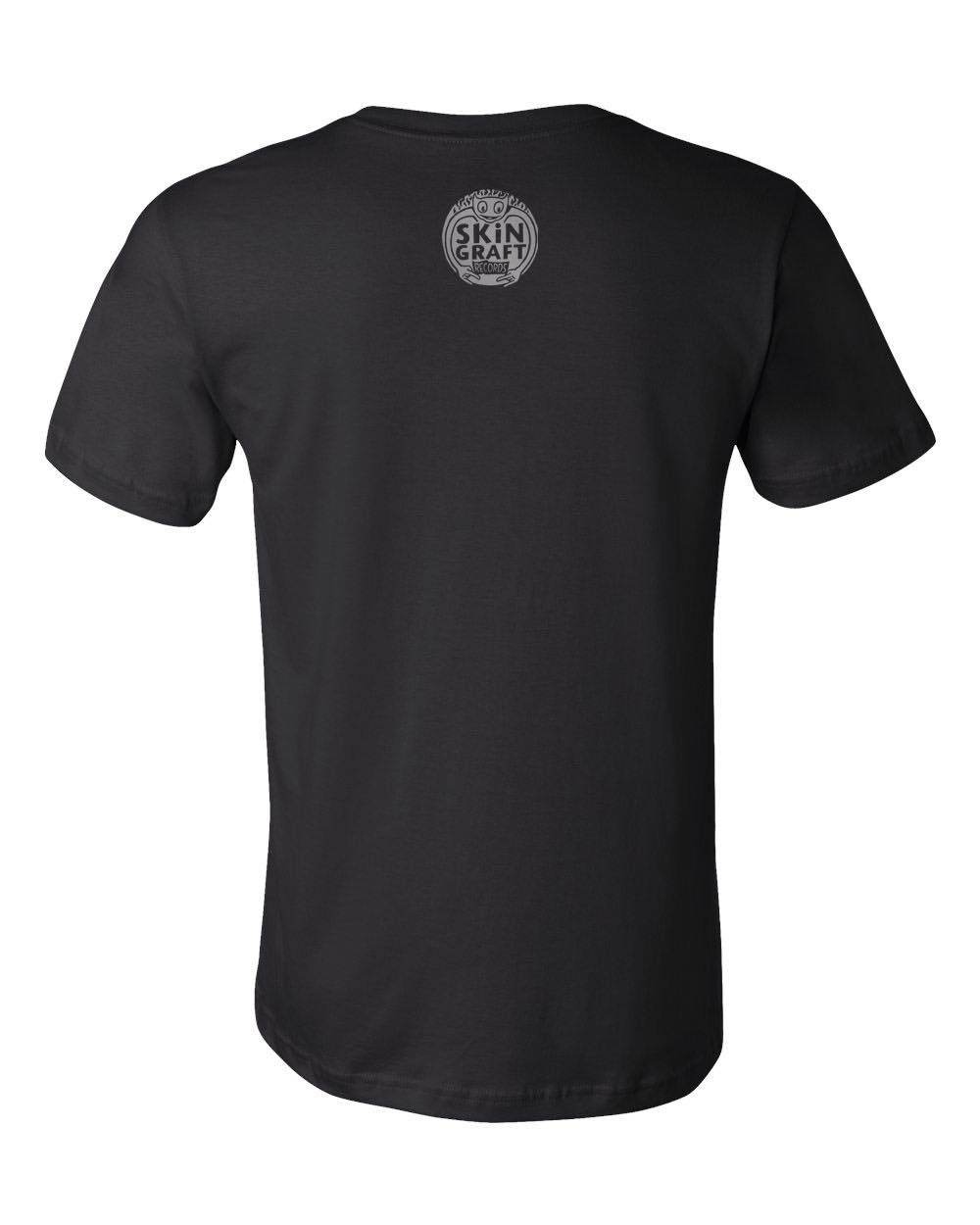 TERMS “SUSPENDED ACROSS CHASMS” WITH SKiN GRAFT BACK LOGO T-SHIRT - One Revolver Surfboards