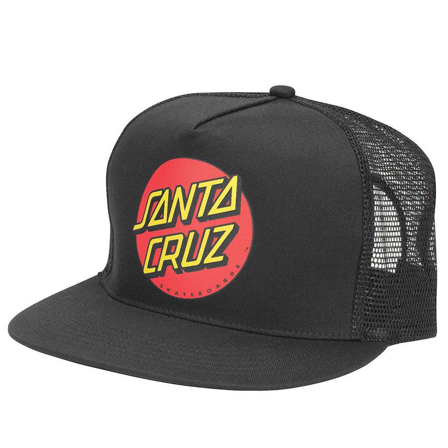 Santa Cruz Classic Dot Mesh Trucker High Profile Mens Hat - One Revolver Surfboards