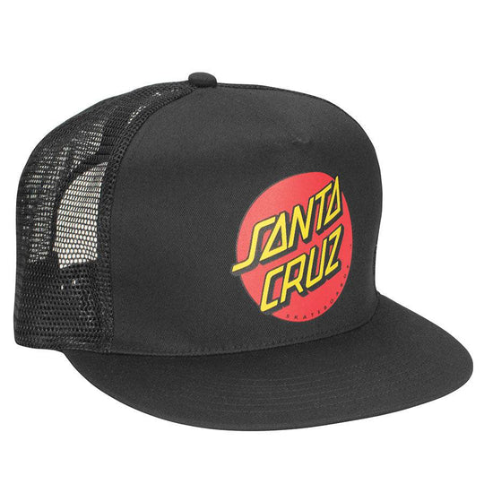 Santa Cruz Classic Dot Mesh Trucker High Profile Mens Hat - One Revolver Surfboards