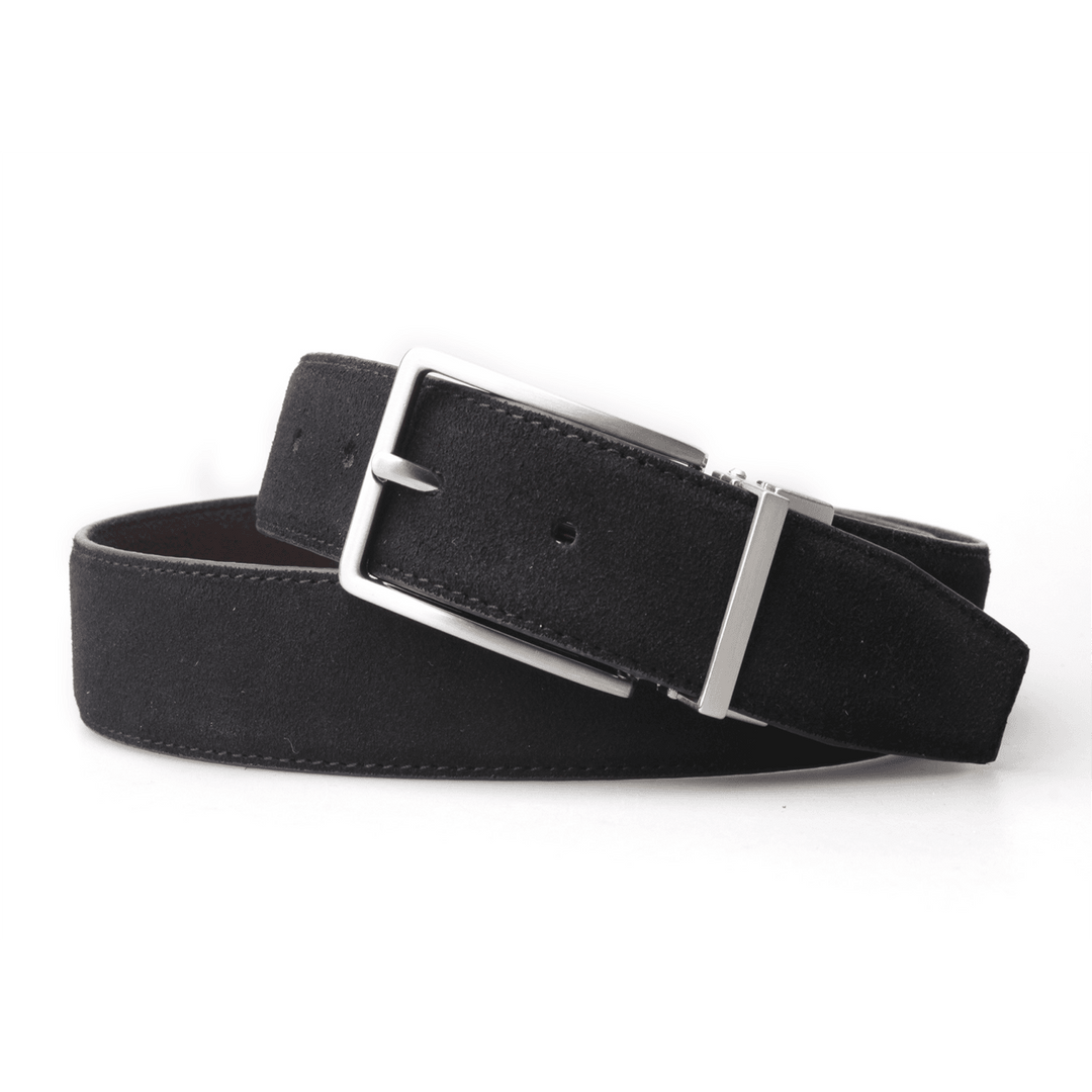 Miles Reversible Suede Leather 3.5 CM Belt - One Revolver Surfboards