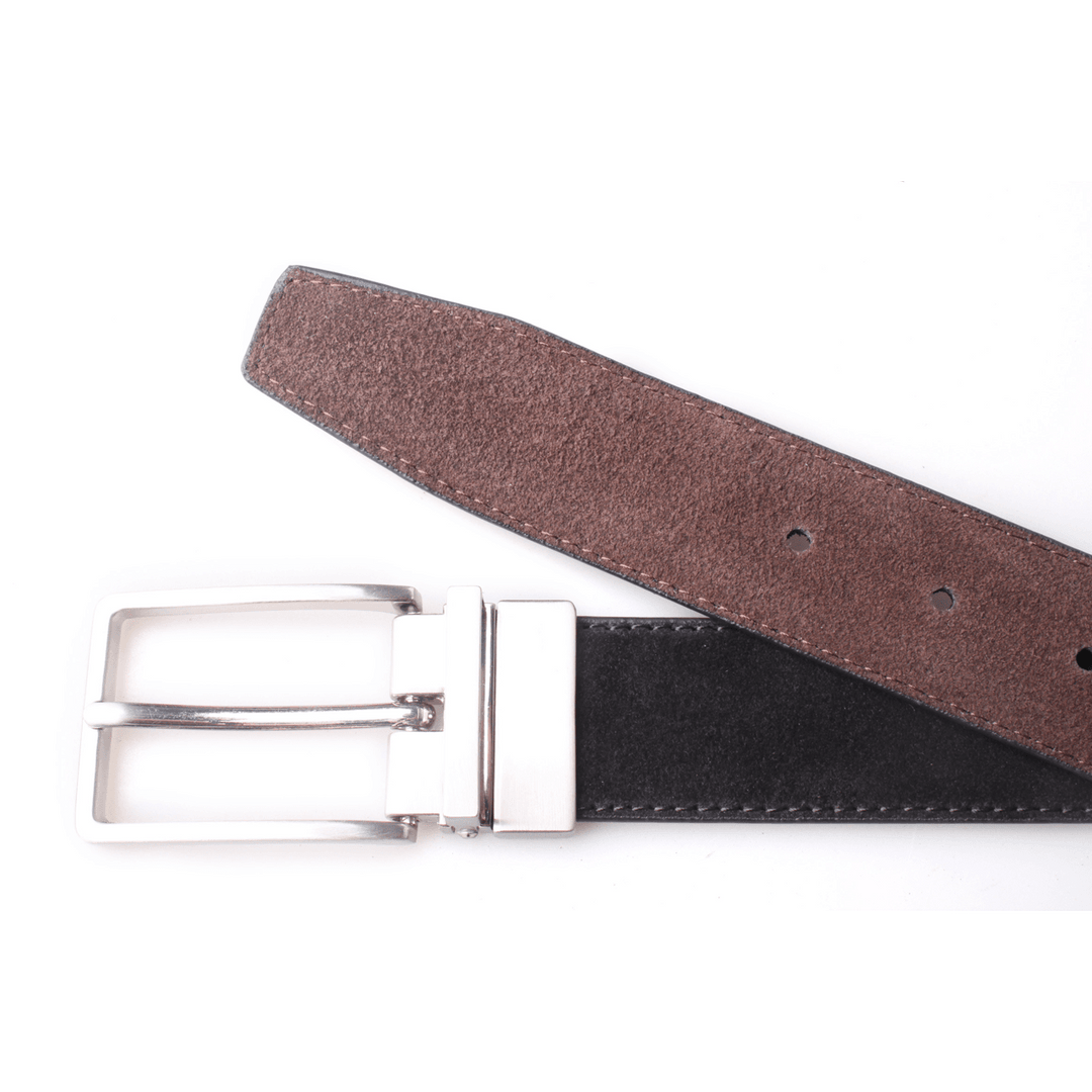 Miles Reversible Suede Leather 3.5 CM Belt - One Revolver Surfboards