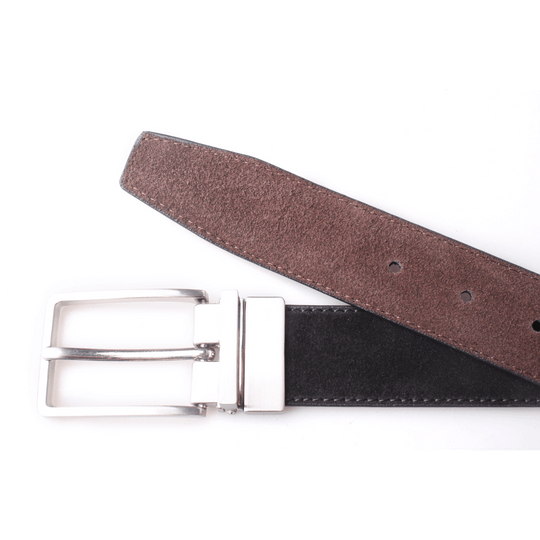 Miles Reversible Suede Leather 3.5 CM Belt - One Revolver Surfboards