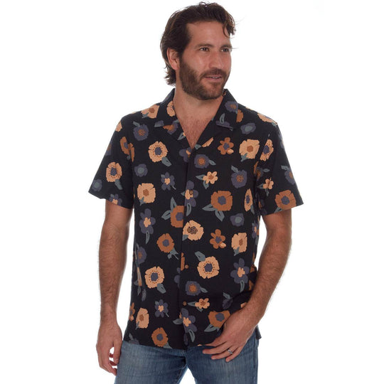 Kai Printed Seer Sucker Shirt - One Revolver Surfboards