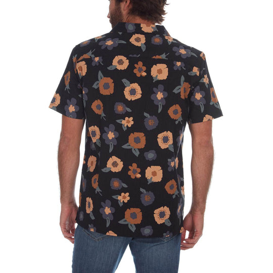 Kai Printed Seer Sucker Shirt - One Revolver Surfboards