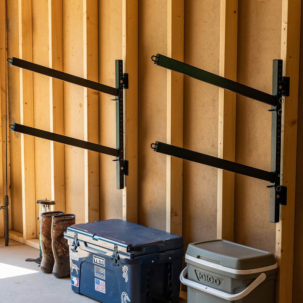 Kona SUP & Surfboard Storage | Indoor Adjustable Rack | 2 Level - Wall Mounted - One Revolver Surfboards