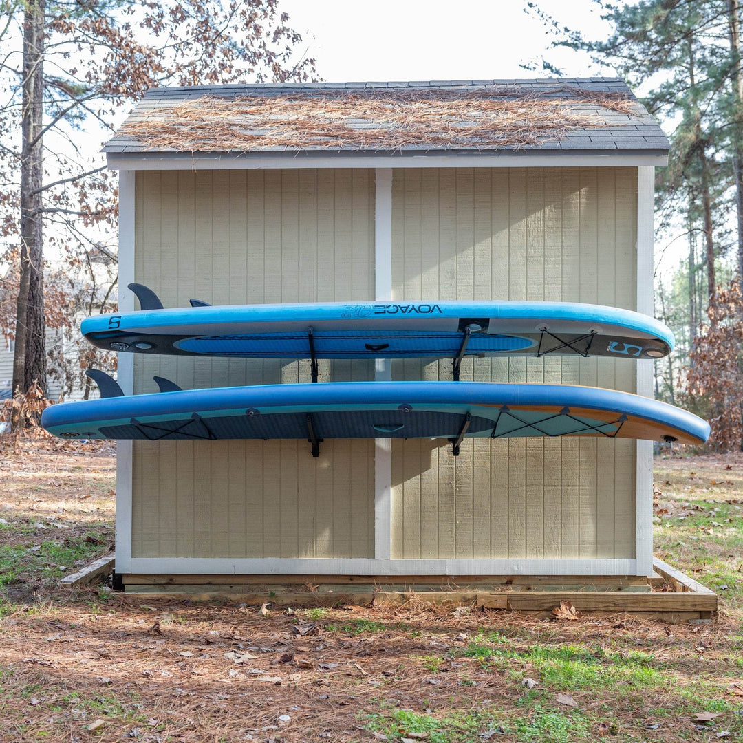 Sandbridge SUP & Surfboard Storage | Outdoor Adjustable Rack | 2 Level - One Revolver Surfboards