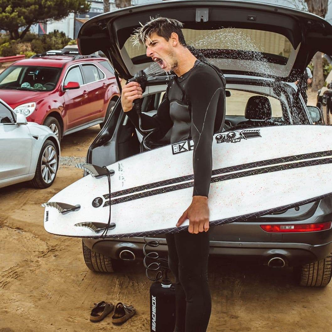 BeachBox Portable Shower Tank - 'Play Dirty' - One Revolver Surfboards