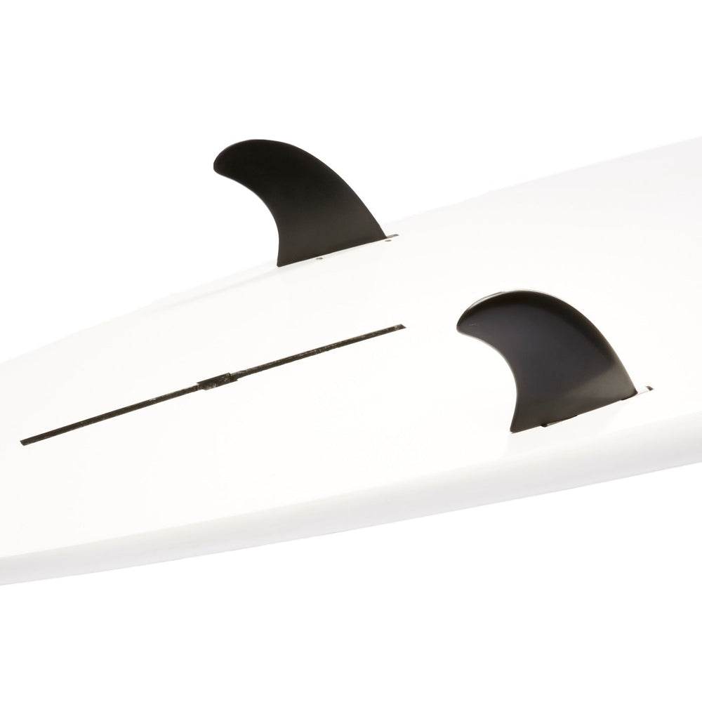 DORSAL Surfboard Fin Box Set for Longboard SUP Center Fin Box [Black - White] - One Revolver Surfboards