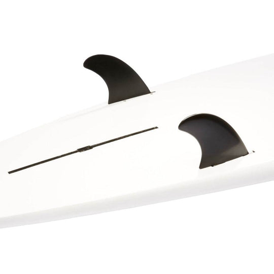 DORSAL Surfboard Fin Box Set for Longboard SUP Center Fin Box [Black - White] - One Revolver Surfboards