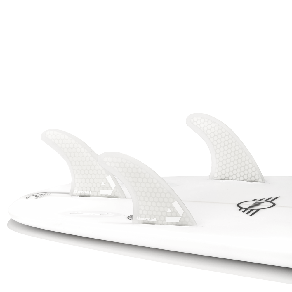DORSAL Hexcore FCS Compatible 3-Fin Thruster Set