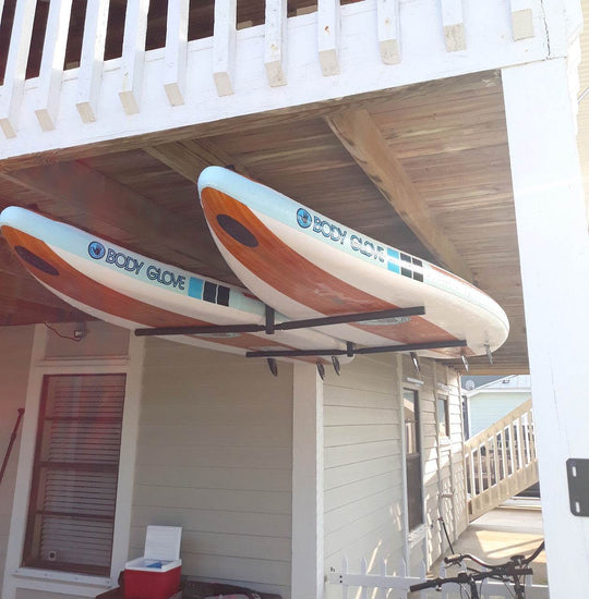 Hi-Port 2 | SUP & Surfboard Adjustable Ceiling Storage Rack | Double | Holds 150 lbs - One Revolver Surfboards
