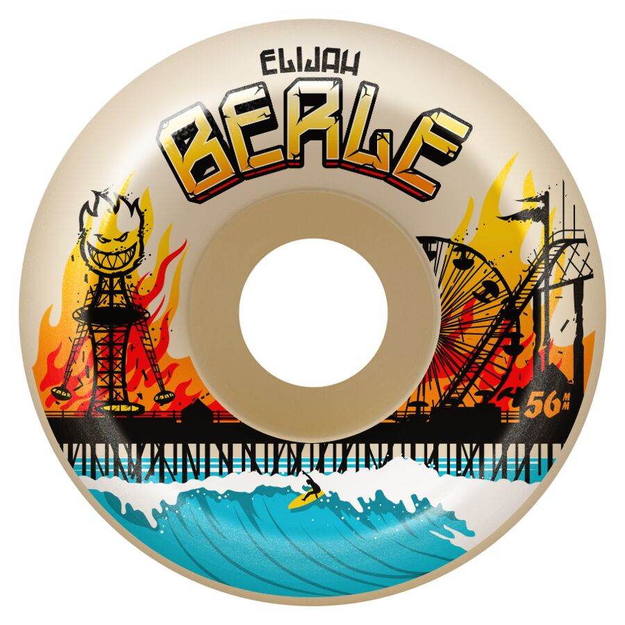 Spitfire F4 Berle Heatwave OG Classic 53mm 99A Skateboard Wheels - One Revolver Surfboards
