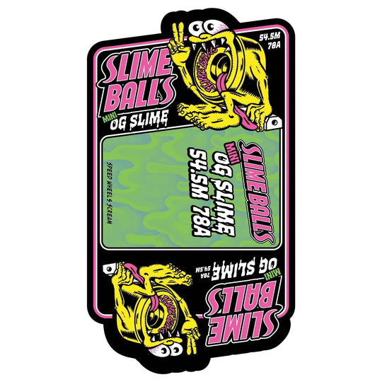 Slime Balls Jelly Fish Mini OG 54.5mm 78a Skateboard Wheels - One Revolver Surfboards