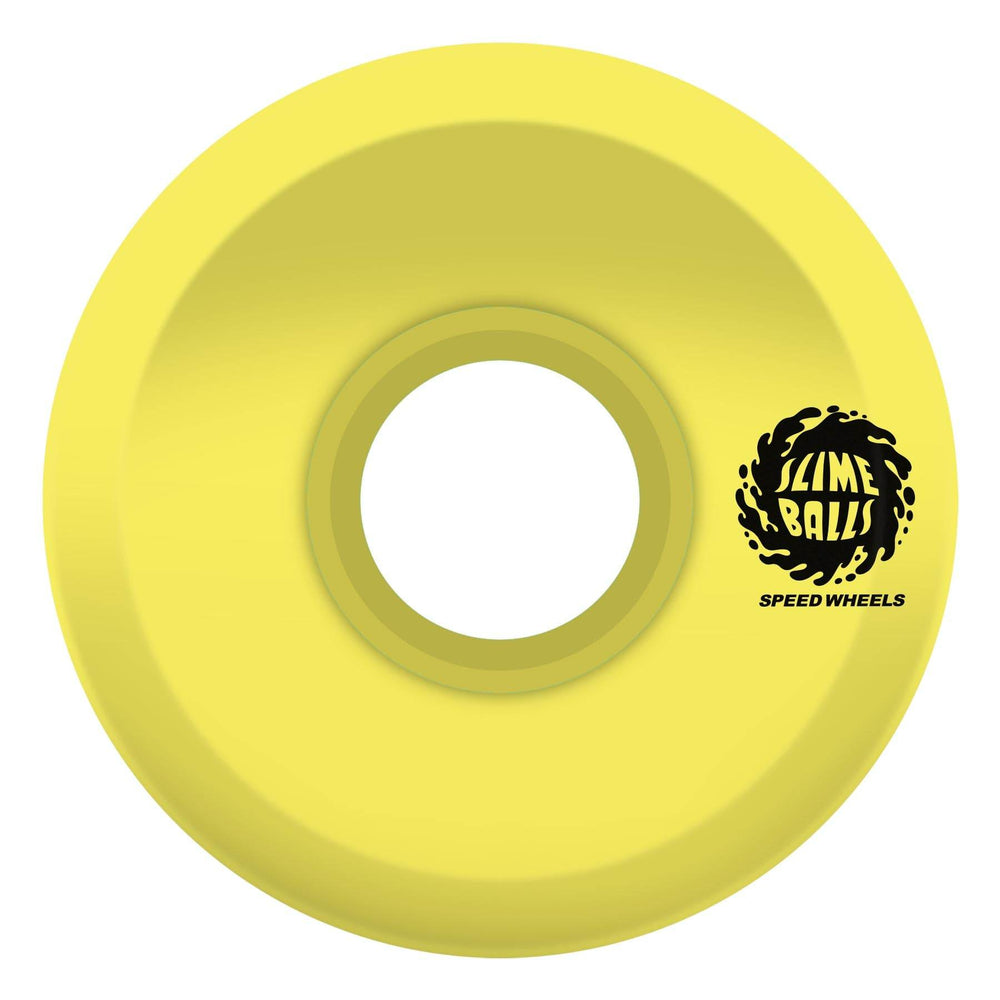 Slime Balls Jeff Kendall Snake Yellow 60mm 78a Skateboard Wheels - One Revolver Surfboards