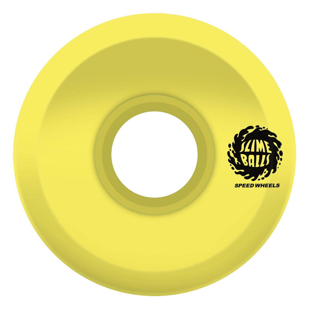 Slime Balls Jeff Kendall Snake Yellow 60mm 78a Skateboard Wheels - One Revolver Surfboards