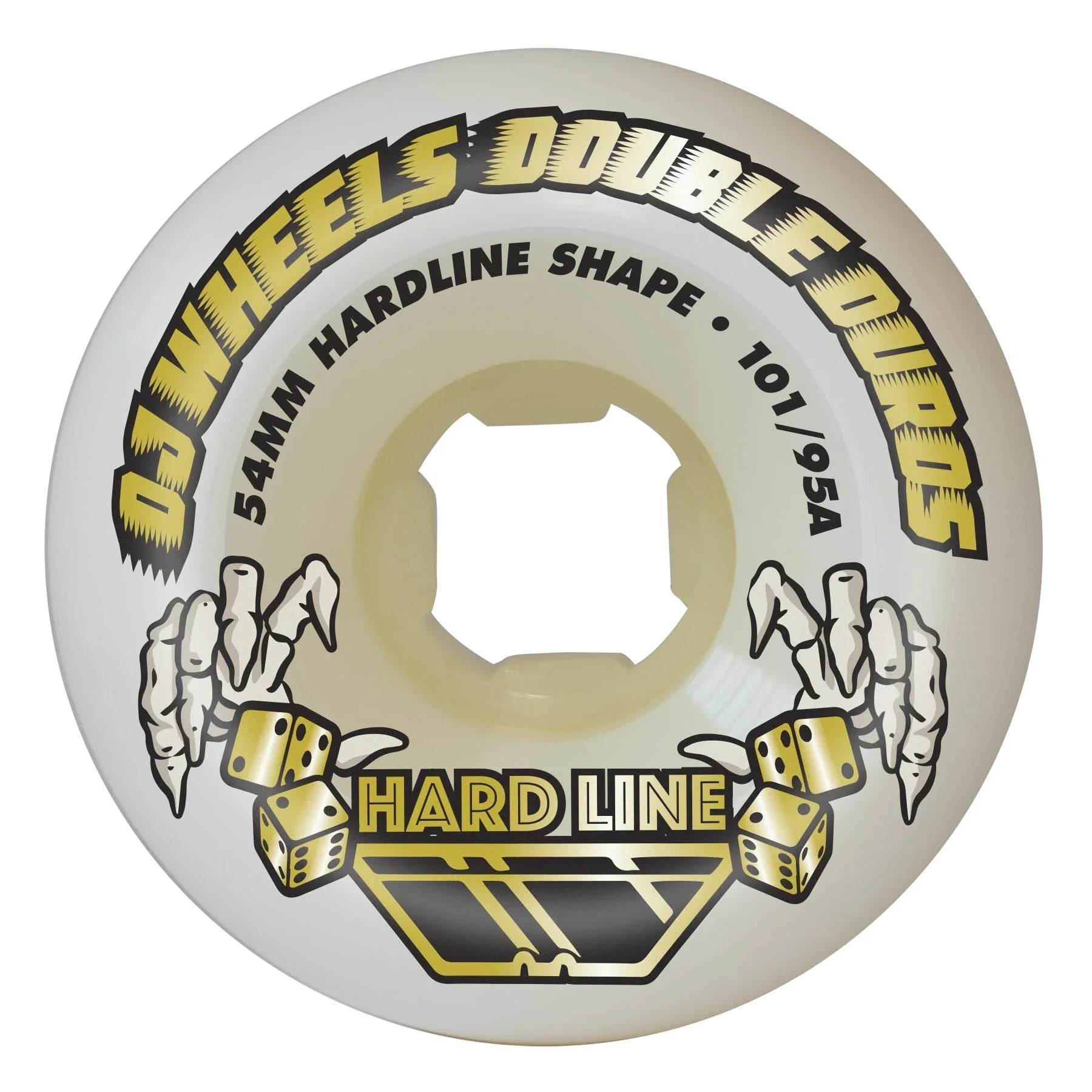 Oj Double Duro Hardline 54mm 101a/95a Skateboard Wheels - One Revolver Surfboards