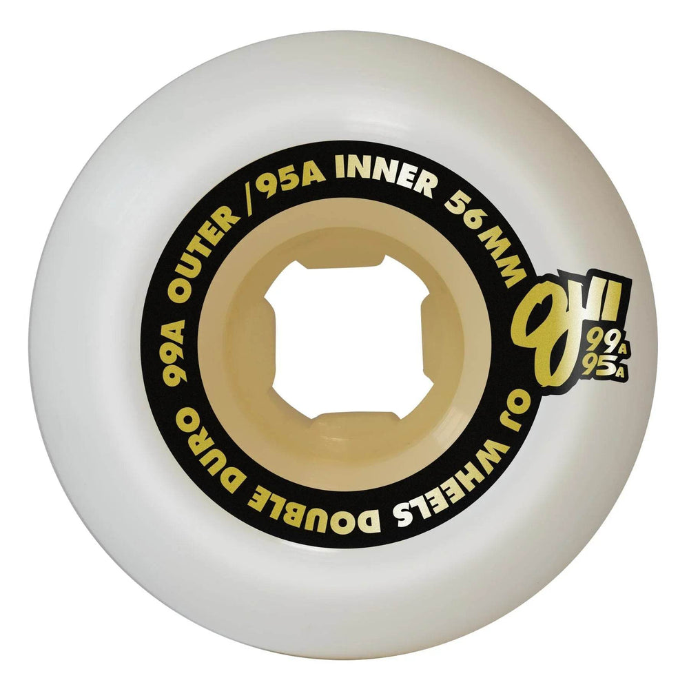 Oj Double Duro Chubbies 56mm 95a/99a Skateboard Wheels - One Revolver Surfboards
