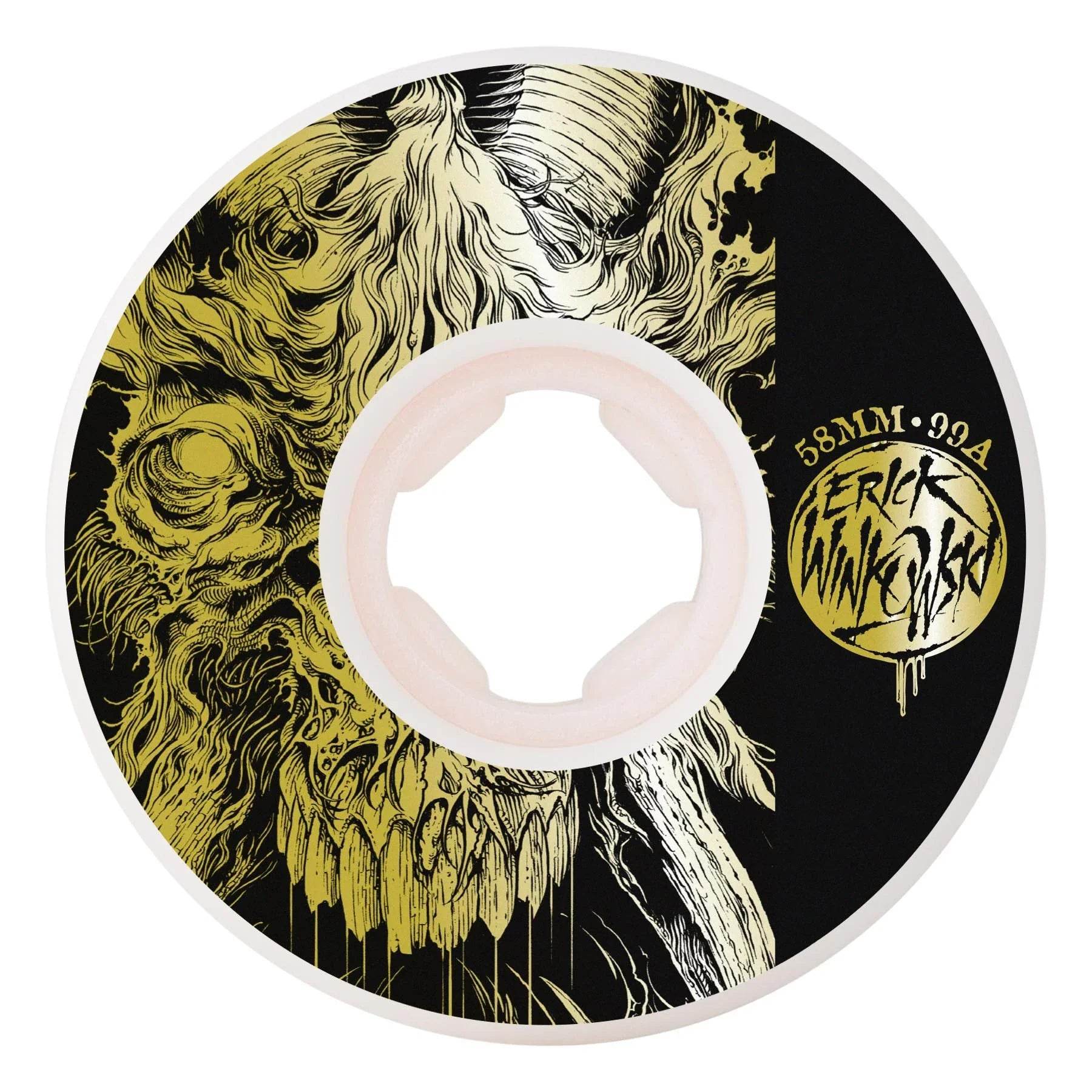 Oj Winkowski Primeval Elite Chubbies 58mm 99a Skateboard Wheels - One Revolver Surfboards