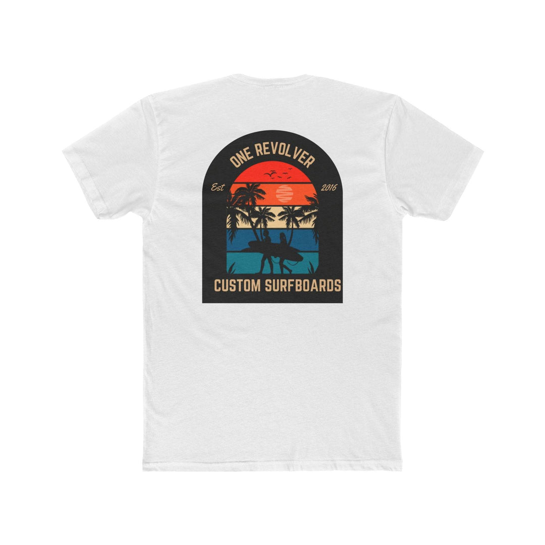 Sunset Palm Tee – One Revolver Custom Surfboards T-Shirt - One Revolver Surfboards