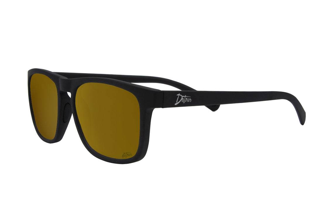 Floaties - Matte Black - 24k Gold Polarized - One Revolver Surfboards