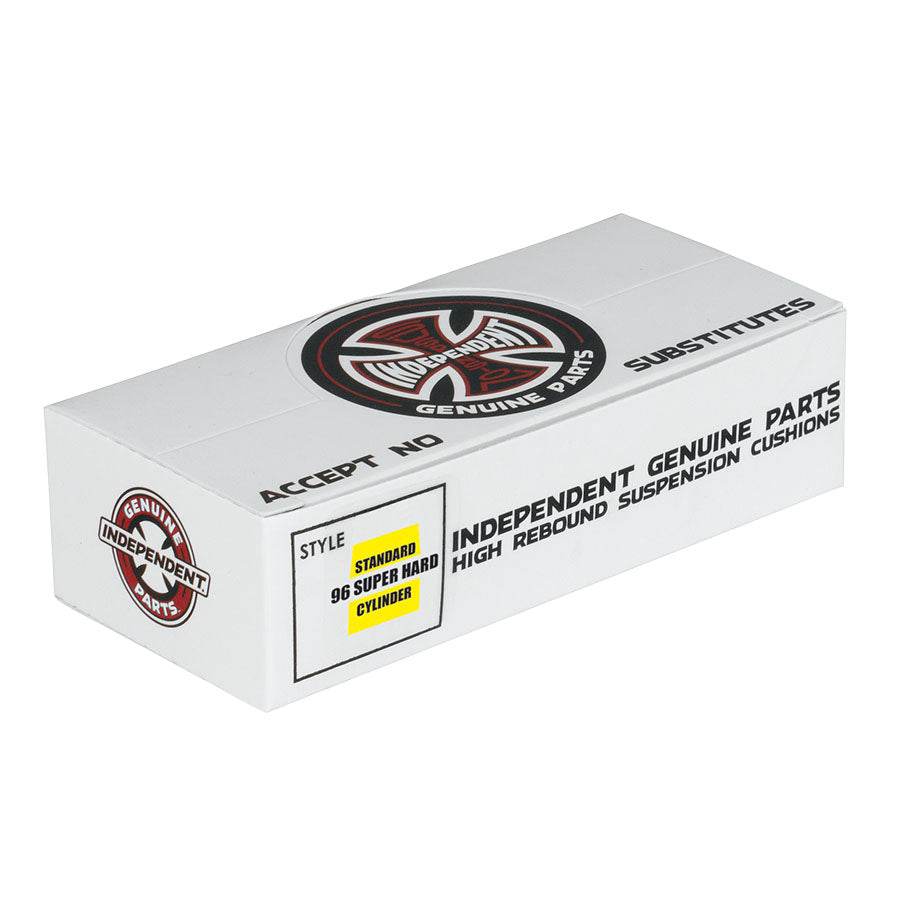 Independent Genuine Parts Standard Cylinder 96a Cushions Super Hard Yellow Skateboard Truck Bushings - One Revolver Surfboards