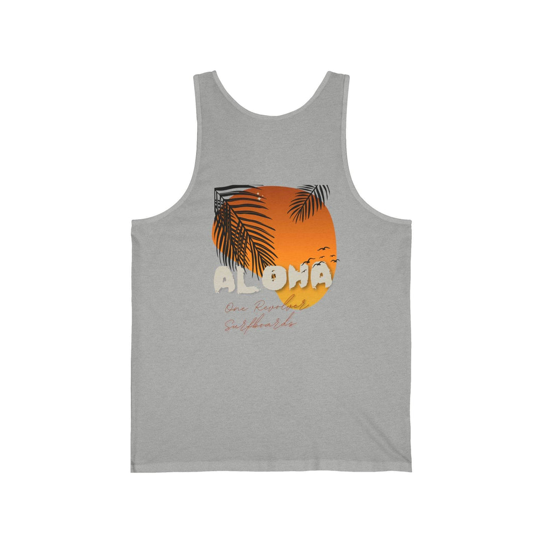 Aloha Tank Top – One Revolver Unisex Lightweight Surf Tank - One Revolver Surfboards