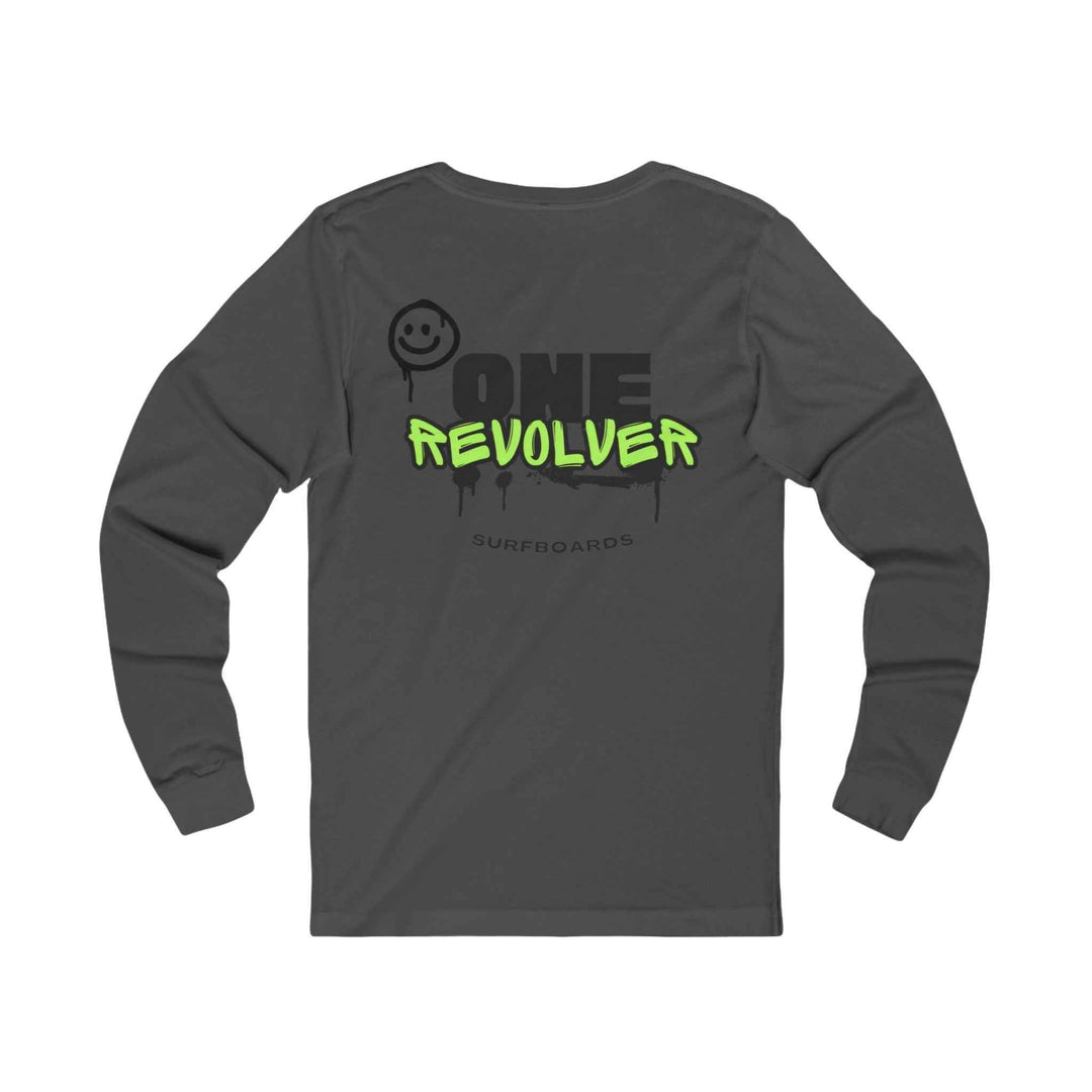 Graffiti Smile Long Sleeve Tee – One Revolver Unisex Street-Surf Shirt - One Revolver Surfboards