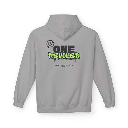 Smile Hoodie by One Revolver Surfboards – Unisex Midweight Softstyle Fleece