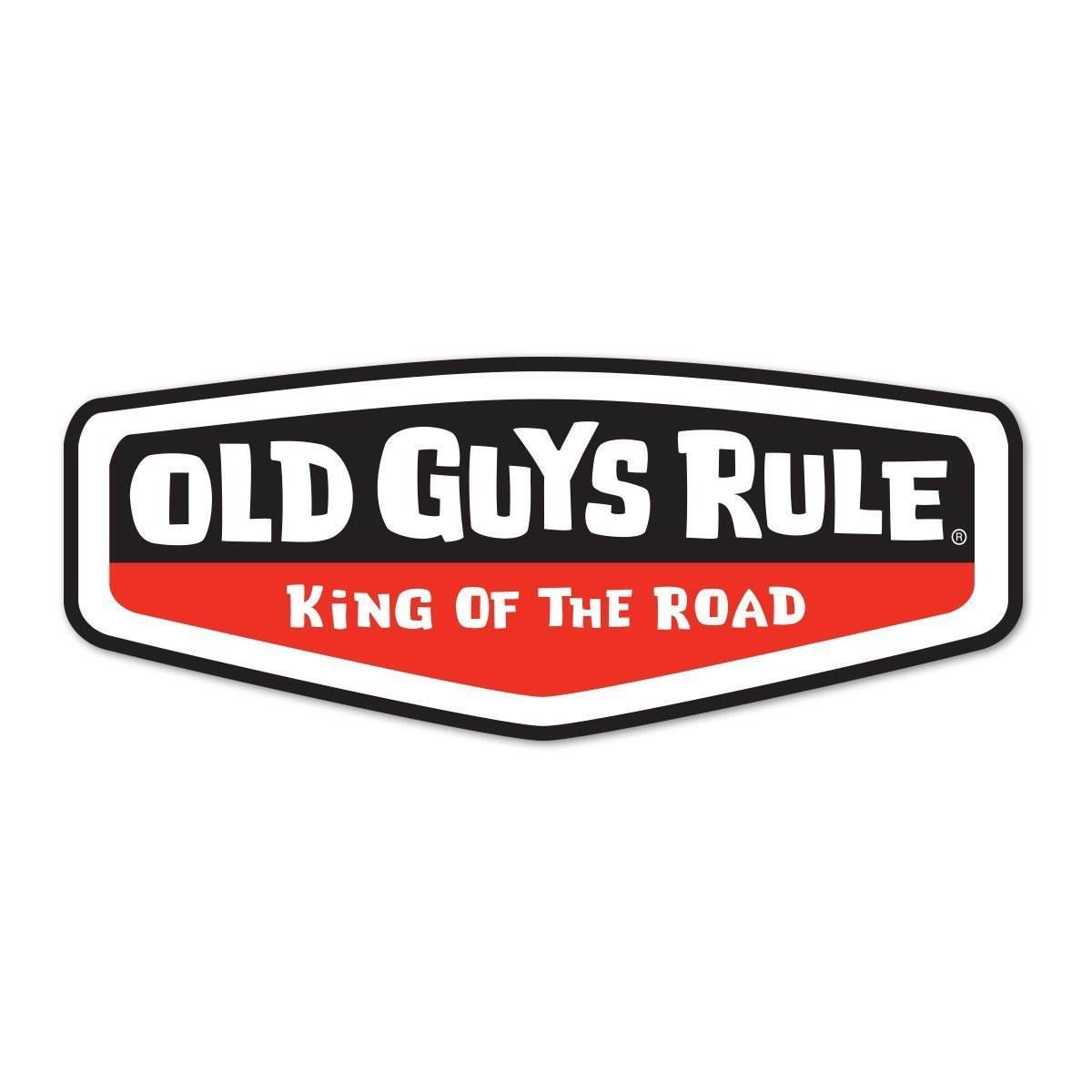 King Of The Road Decal (Red) - One Revolver Surfboards