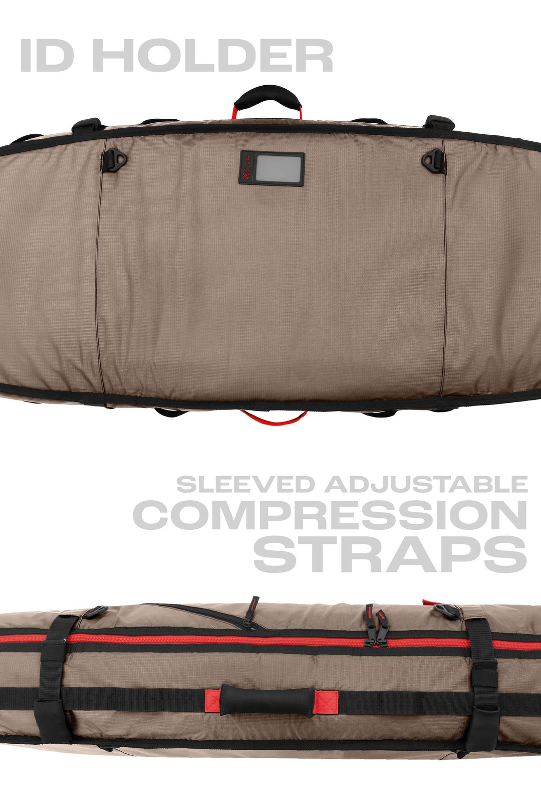 John John Florence 3/2 Board Travel Bag - Coyote - One Revolver Surfboards