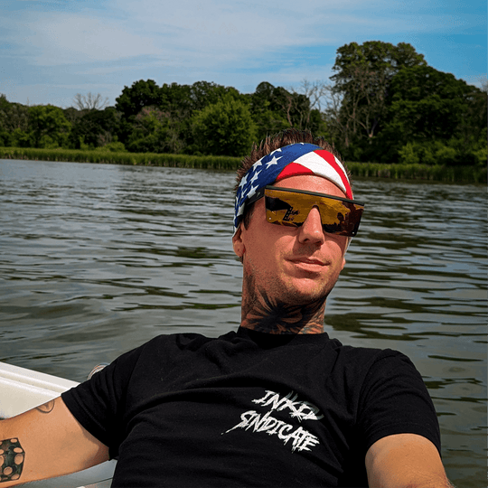 Tidal Wave - Matte Black - 24K Gold Lens Polarized - One Revolver Surfboards
