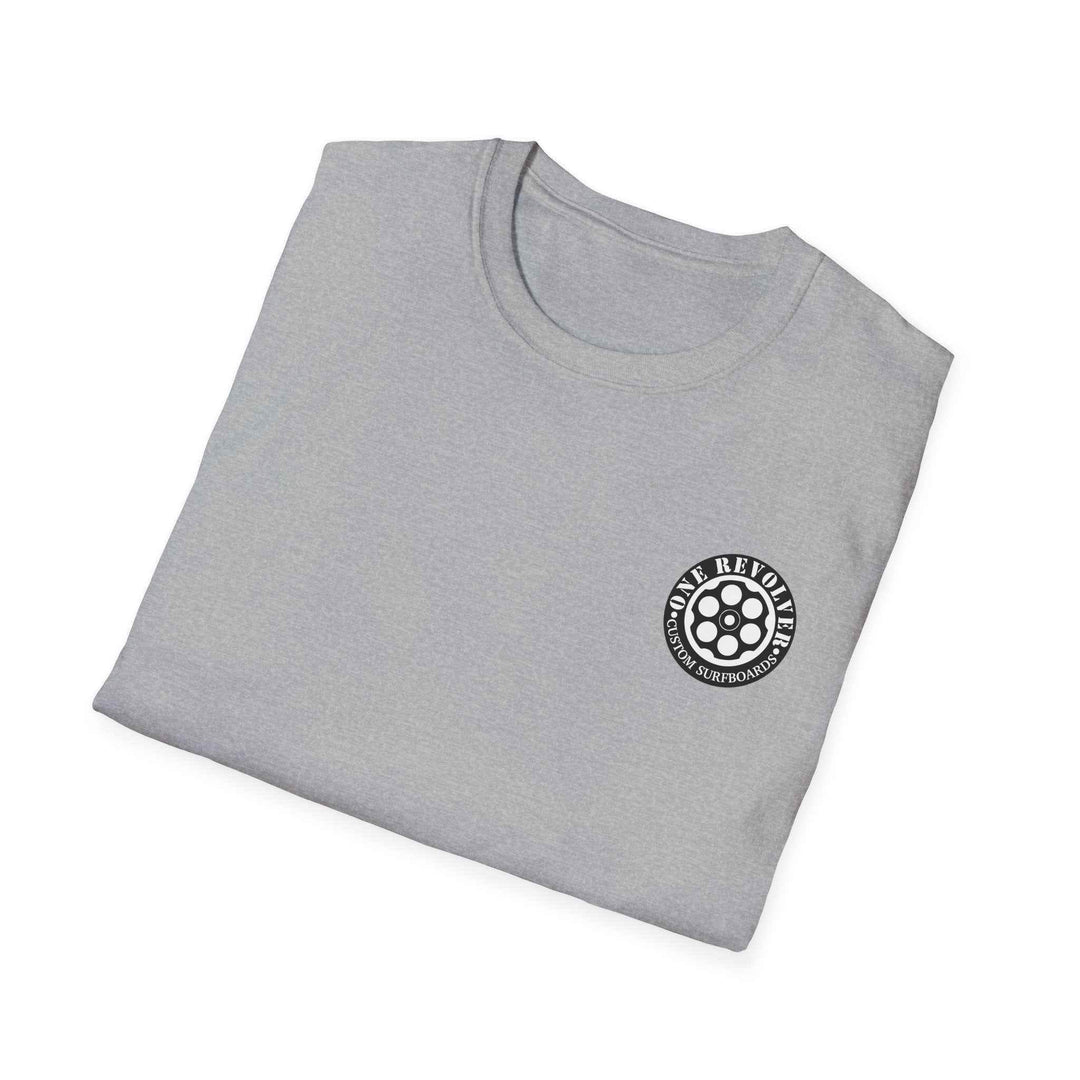 Support Your Local Shaper Tee – One Revolver Surf T-Shirt - One Revolver Surfboards