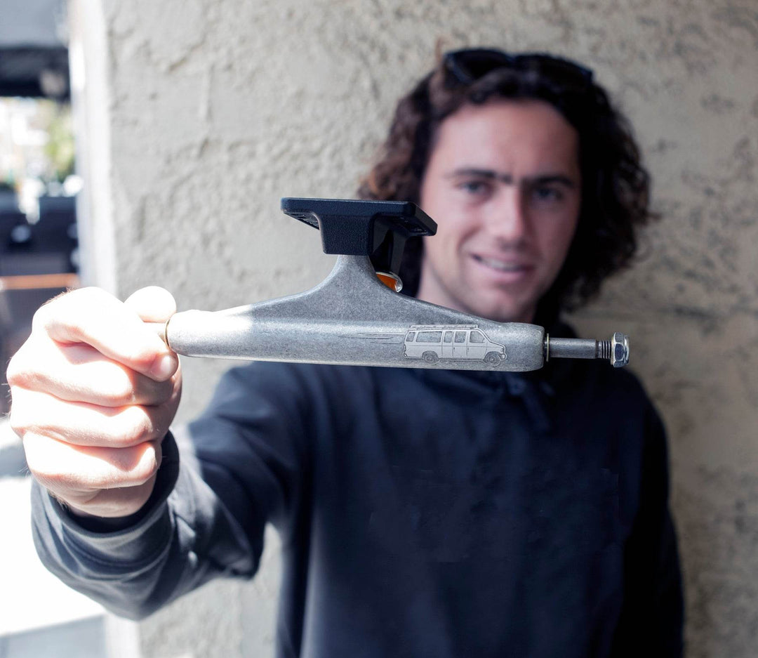 Independent Stage 11 Hollow Braden Hoban Pro Transparent Black Skateboard Trucks - One Revolver Surfboards