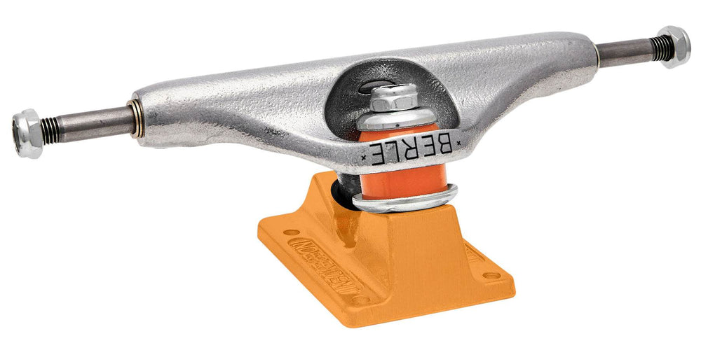 Independent Stage 11 Elijah Berle Skull Silver Orange Standard Skateboard Trucks - One Revolver Surfboards