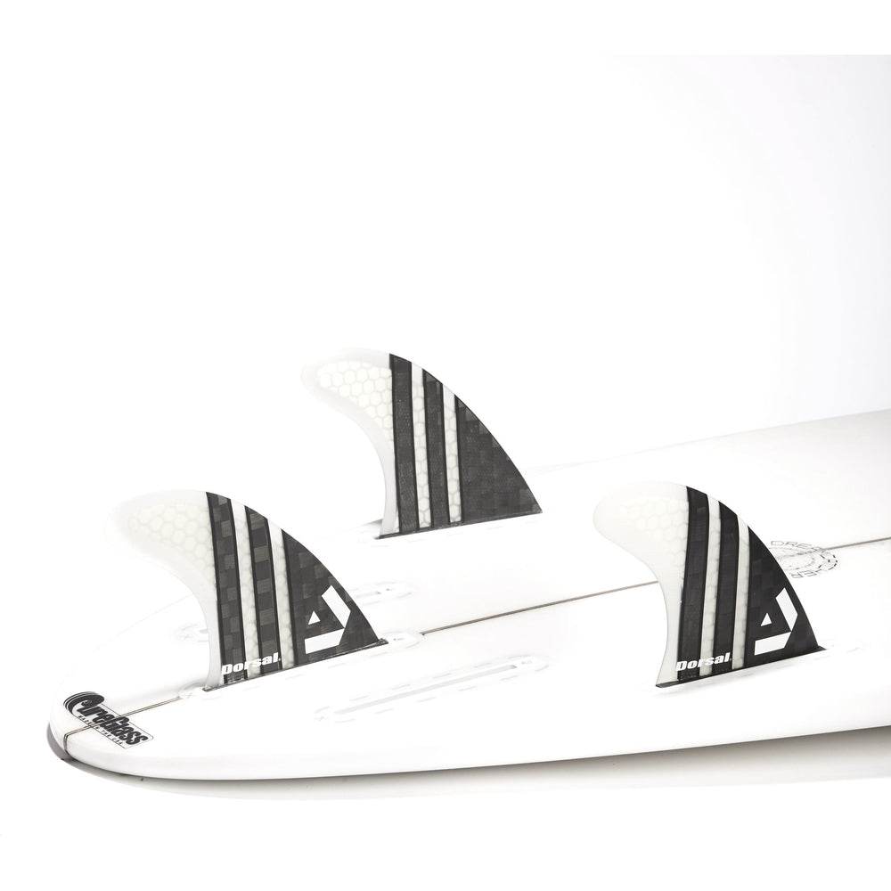 DORSAL Surfboard Fins Thruster 3 Set Future Compatible - One Revolver Surfboards