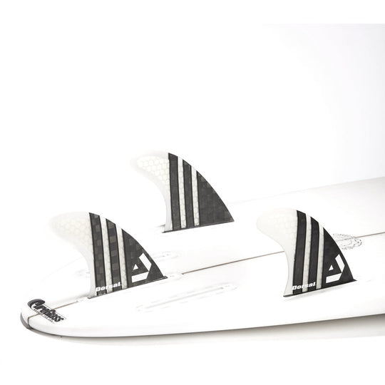 DORSAL Carbon Hexcore Futures Compatible 3-Fin Thruster Set