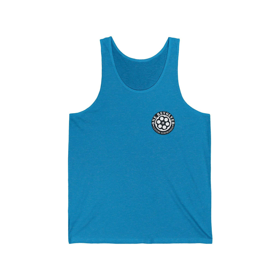 Surf Check Tank Top – One Revolver Unisex Lightweight Surf Tank - One Revolver Surfboards