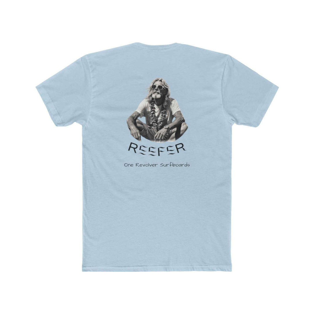 Reefer Unisex Surf T-Shirt – Laid-Back Cotton Crew with Chill Vibes - One Revolver Surfboards
