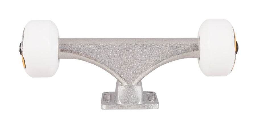 Bullet Raw Trucks + Bearings + OJ Concentrate 53mm 101a White Wheels (Set of 2) Board Assembly - One Revolver Surfboards