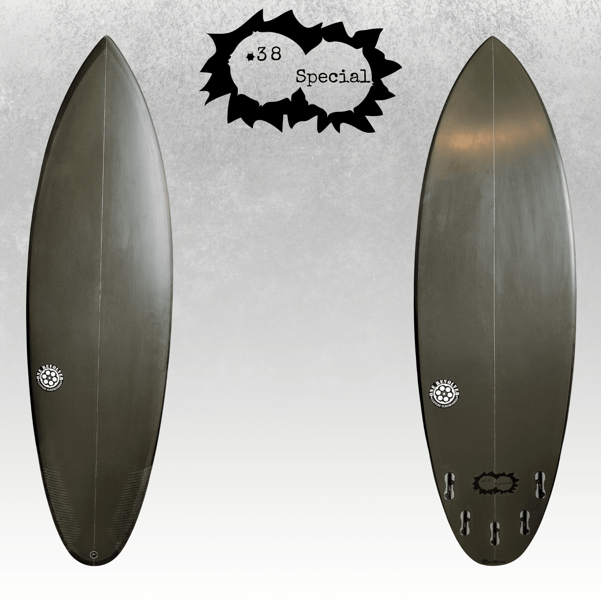 One Revolver Surfboards - .38 Special Performance Shortboard Custom Surfboard