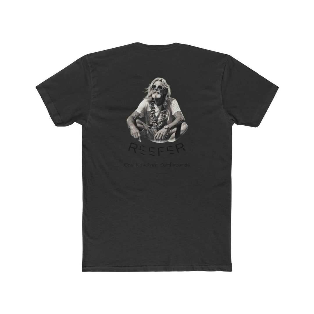 Reefer Unisex Surf T-Shirt – Laid-Back Cotton Crew with Chill Vibes - One Revolver Surfboards