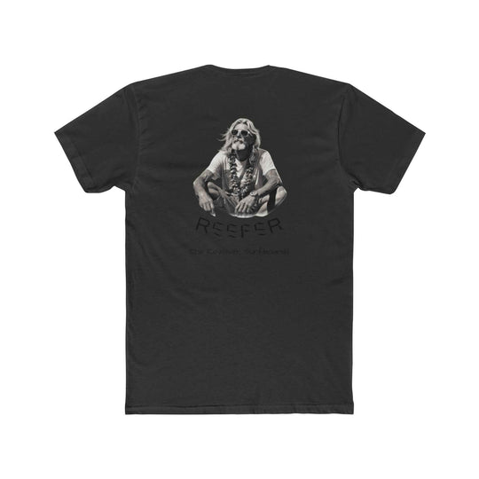 Reefer Unisex Surf T-Shirt – Laid-Back Cotton Crew with Chill Vibes - One Revolver Surfboards